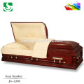 JS-A590 bonne qualité meilleur prix haute brillance cercueil en bois